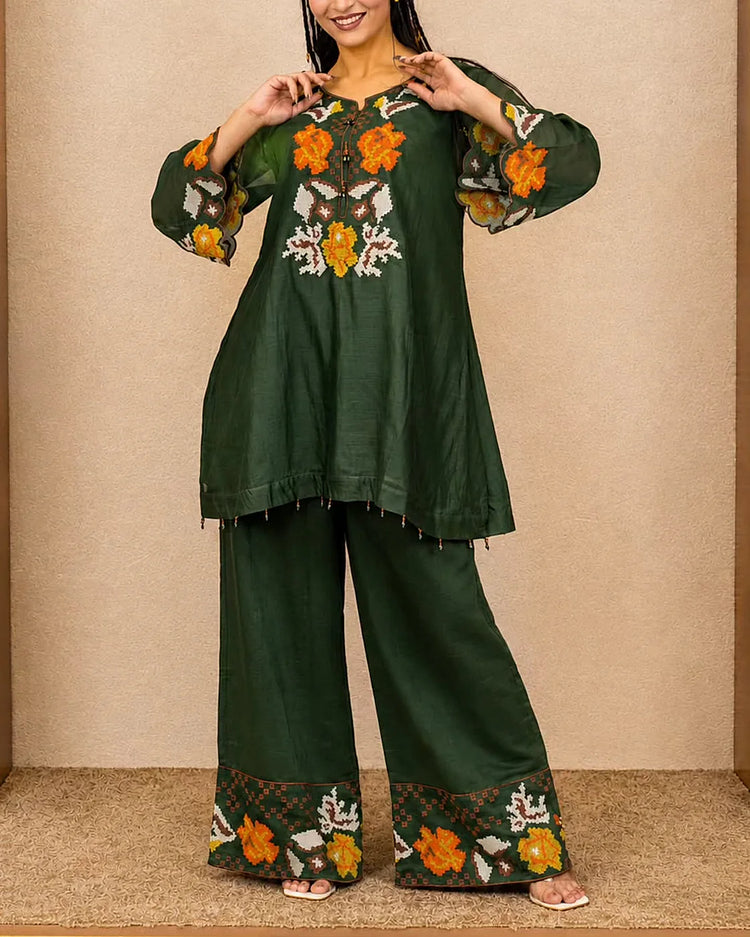 Emerald Noor Suit Set
