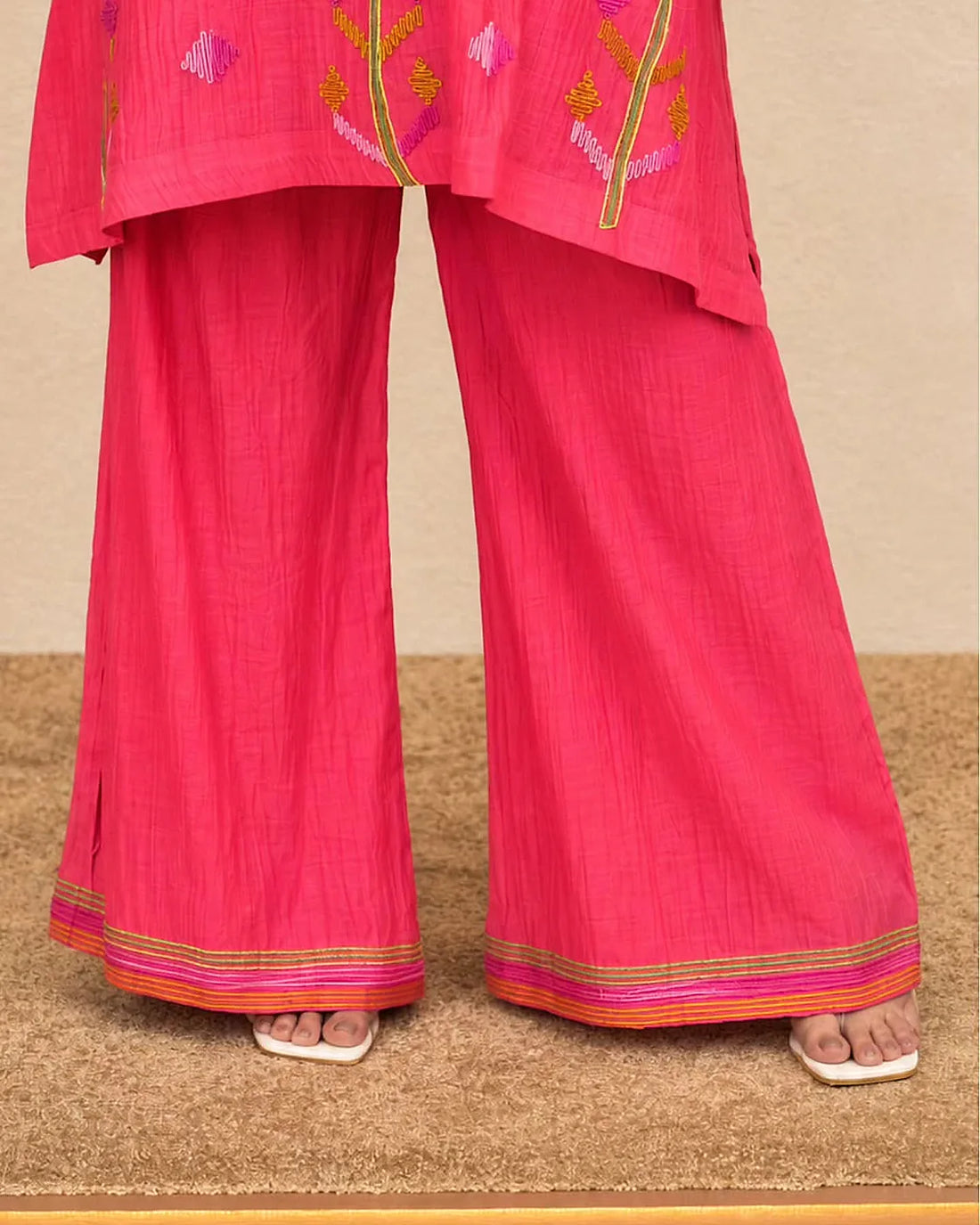 Rosé Bloom Kurta Set