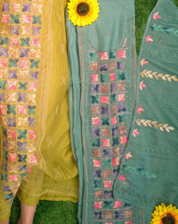 Meadow Bloom Unstitched Suit