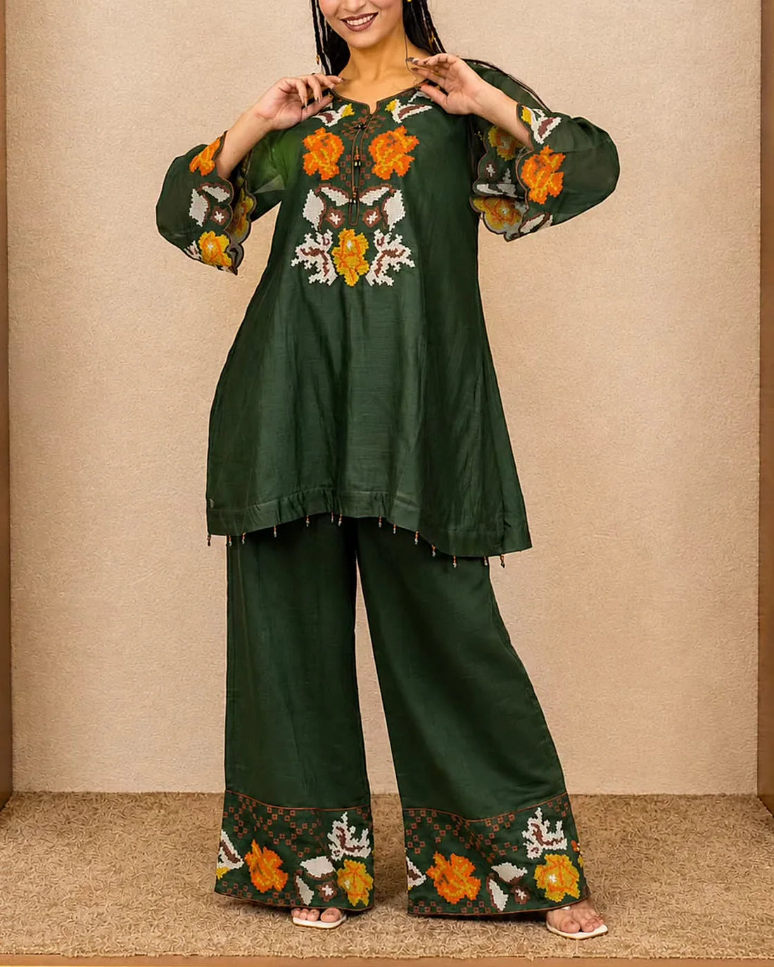 Emerald Noor Suit Set