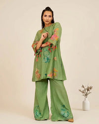 Emerald Bloom Suit Set