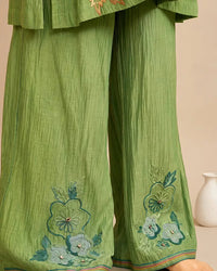 Emerald Bloom Suit Set