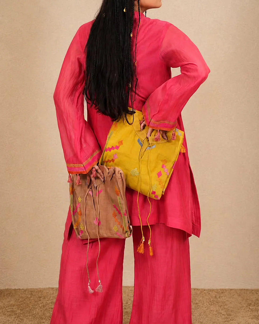 Rosé Bloom Kurta Set