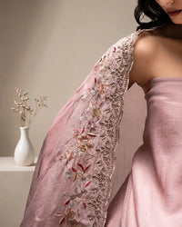 Blush Floral Hem Suit Design