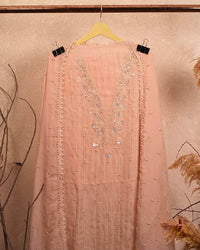 Peach Fine Ornamental Suit Design - Alternate Views
